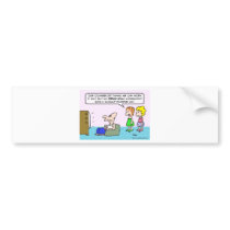 Feng Shui advisor recommends divorce. Bumper Stickers