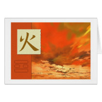 Feng Shui: Bagua Images: Fire Landscape cards by New_World_Creations Feng Shui: Bagua Images: Fire Landscape cards