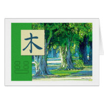 Feng Shui: Bagua Images: Wood Landscape cards by New_World_Creations Feng Shui: Bagua Images: Wood Landscape cards