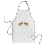Feng Shui Double Elephant Apron