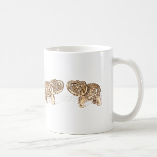 Feng Shui Double Elephant Coffee Mugs
