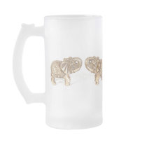 Feng Shui Double Elephant Coffee Mug