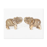 Feng Shui Double Elephant Post Card