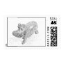 Feng Shui Hippo - B&W