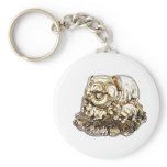 Feng Shui Pig Key Chain