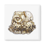 Feng Shui Pig Refrigerator Magnets