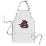 Feng Shui Triple Turtle - Red Apron