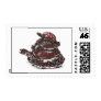 Feng Shui Triple Turtle - Red