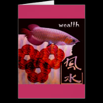 Feng Shui Wealth Card cards