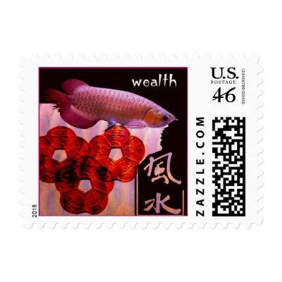 Feng Shui Wealth Postage by FarEastMarketplace