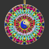 Feng Shui Yin Yang Mandala Room Hanging Ornament ornaments