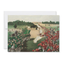 Fenian Raids Battle of Ridgeway Limestone Ridge Custom Invitations