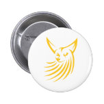Fennec Fox in Swish Drawing Style Pins