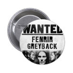 Fenrir Greyback Wanted Poster Button