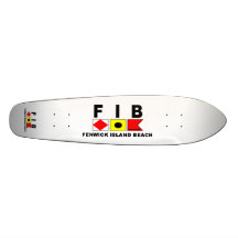 Fenwick Island. Custom Skate Board