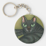 Feral Cat "Prowl" Keychain