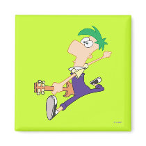 Ferb Rocking Out with Guitar magnets