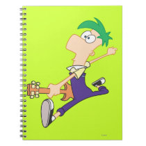 Ferb Rocking Out with Guitar notebooks