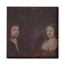 Ferdinand II of Aragon and Isabella I of Castile Refrigerator Magnet