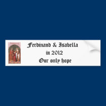 Ferdinand Isabella, Ferdinand & Isabella in 2012 bumper stickers