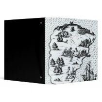 Ferdinand Magellan  Fighting Natives on Island 3 Ring Binder