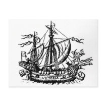 Ferdinand Magellan's boat 'Victoria' Postcards