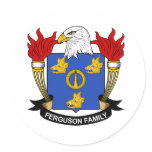 Fergn Family Crest Stickers
