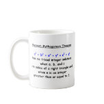 Fermat-Pythagorean Silly Theorem Mug