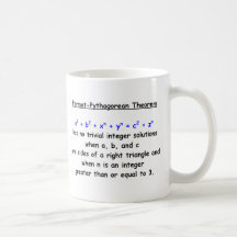 Fermat-Pythagorean Silly Theorem Mug