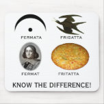 Fermatta: Know the Difference Mousepads
