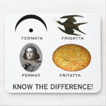 Fermatta: Know the Difference Mousepads