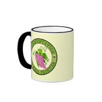 Fermentation of Grapes mugs by FRUITLOOPY Fermentation of Grapes mugs