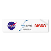 Fermi Gamma Ray Space Telescope Bumper Stickers