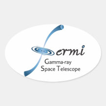 Fermi Gamma Ray Space Telescope Sticker