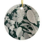 Fern and Leaf wallpaper, c. 1950 ornaments