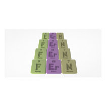 Fern  as Fluorine Erbium Nitrogen Photo Cards