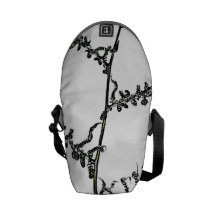 Fern Branch Courier Bag