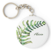 Fern Custom Name Keychain keychains