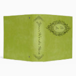 Fern Floral Binder