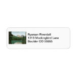 Fern Lake, Estes Park, Colorado Vintage Return Address Label