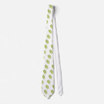 Fern leaves isolated neck ties