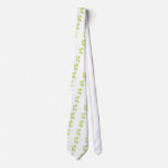 Fern leaves isolated neckties