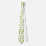 Fern leaves custom ties