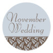 Fern · November Wedding Sticker sticker
