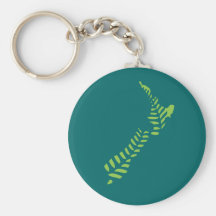 Fern NZ 2 Keychain