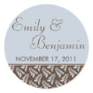 Fern · Save the Date Sticker sticker