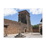 Fernán González Tower in Covarrubias Postcard