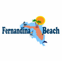 Fernandina Beach. Acrylic Cut Out