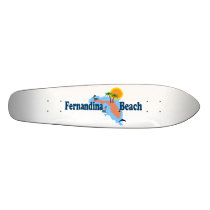 Fernandina Beach. Skate Board Deck