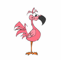 Fernando Flamingo Acrylic Cut Out